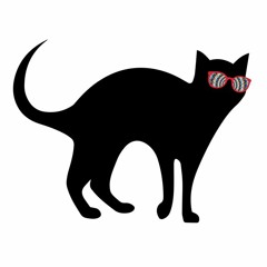 funky laser cat