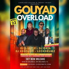 DJ RAJA Live at Gouyad Overload FT FATBOY & LEOXDRUMZ