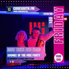 KAOS B2B TINKA - CODESOUTH FM - FREEPARTY STOMPERS