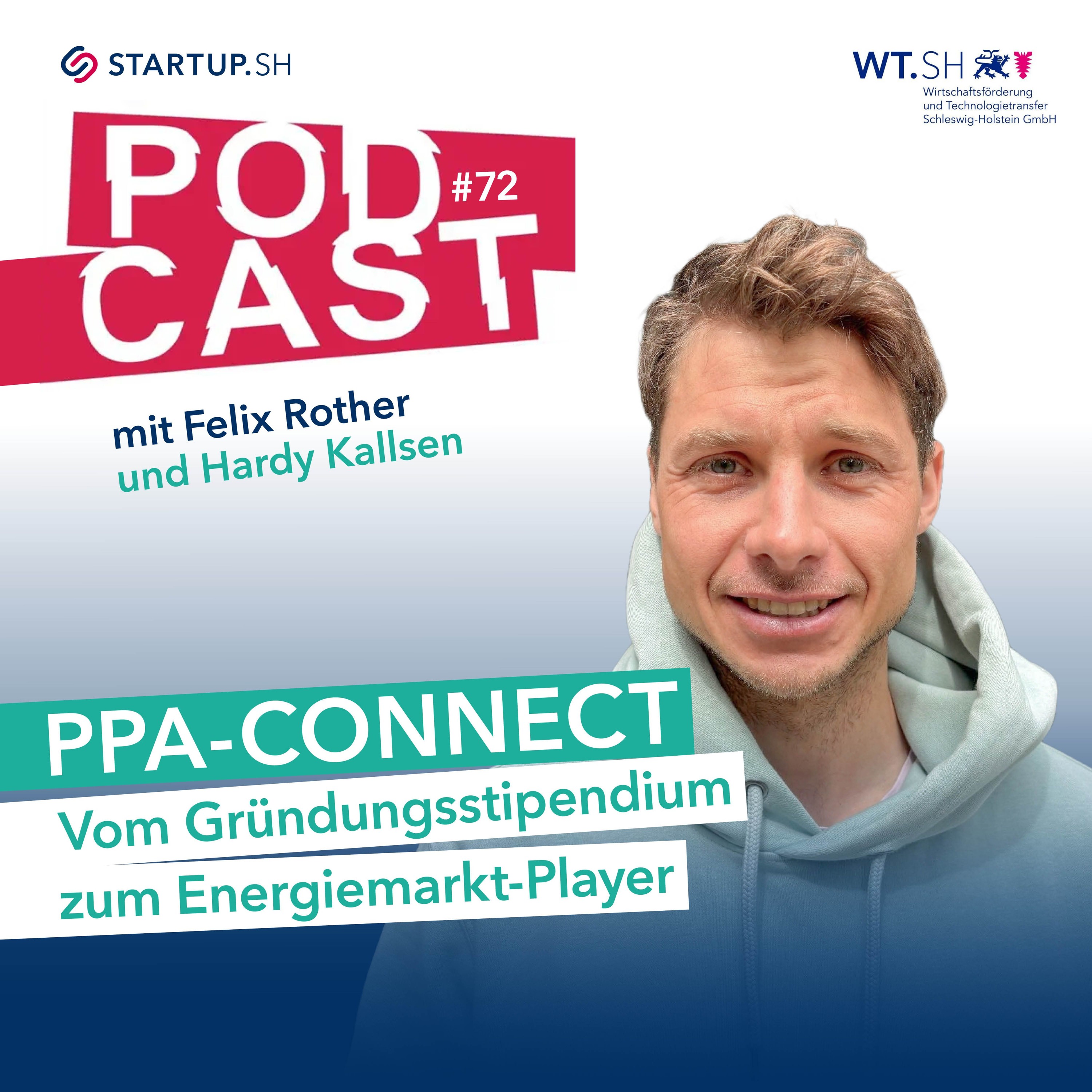 #72 PPA-Connect - Vom Gründungsstipendium zum Energiemarkt-Player / Hardy Kallsen episode artwork