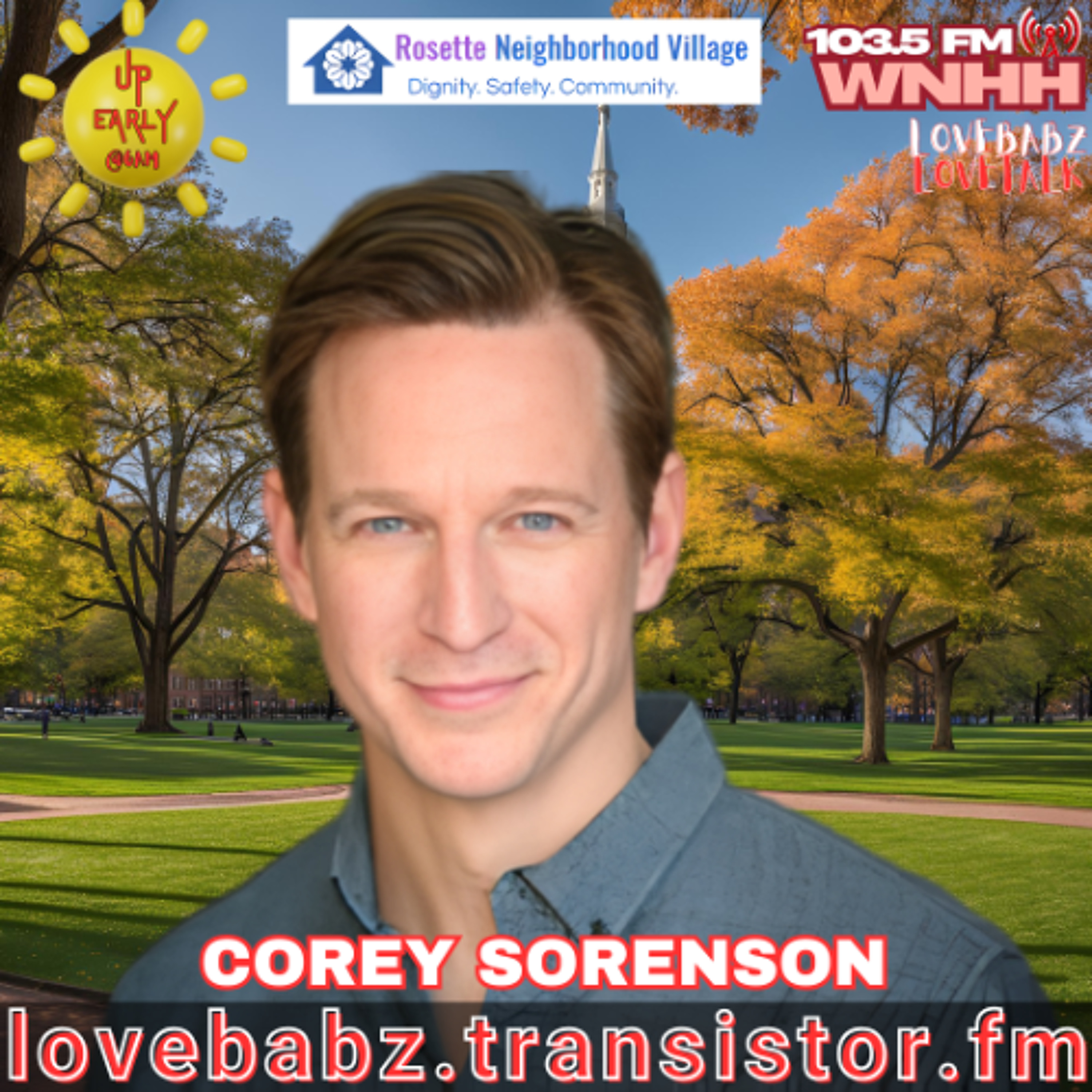 Up Early LoveBabz LoveTalk: Corey Sorenson episode artwork