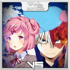 Natsuki vs Shoto Todoroki - Viral Rap Battles!
