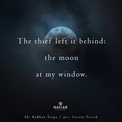 The Thief, The Moon, My Window [naviarhaiku454]