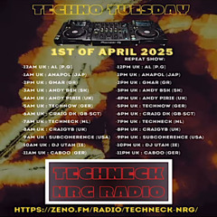 Techno Tuesday - Techneck NRG Radio 01.04.25