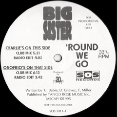 Big Sister - 'Round We Go (Charlie's Club Mix) /  [Goga G's DISCO EDIT]