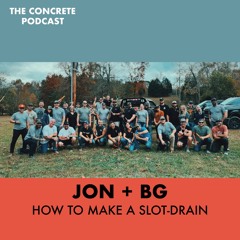 How To Make a Concrete Sink Slot-Drain & Build a Thriving Artisan Community
