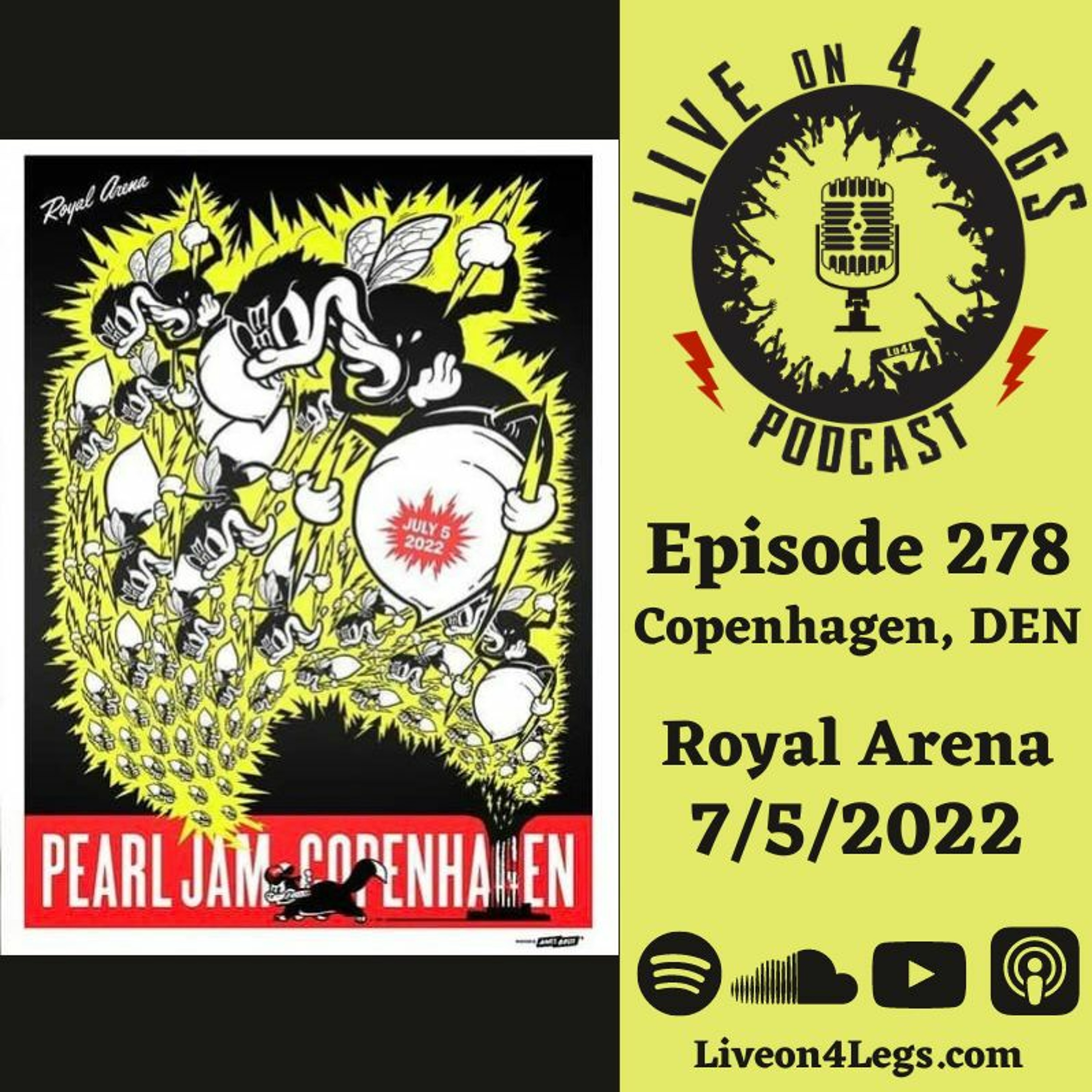 Live On 4 Legs: Pearl Jam Podcast