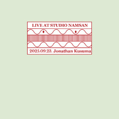 Live at Studio Namsan : Jonathan Kusuma (Sep 2025)
