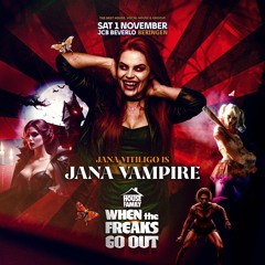 004 - Jana Vitiligo at House Family - When the Freaks go out