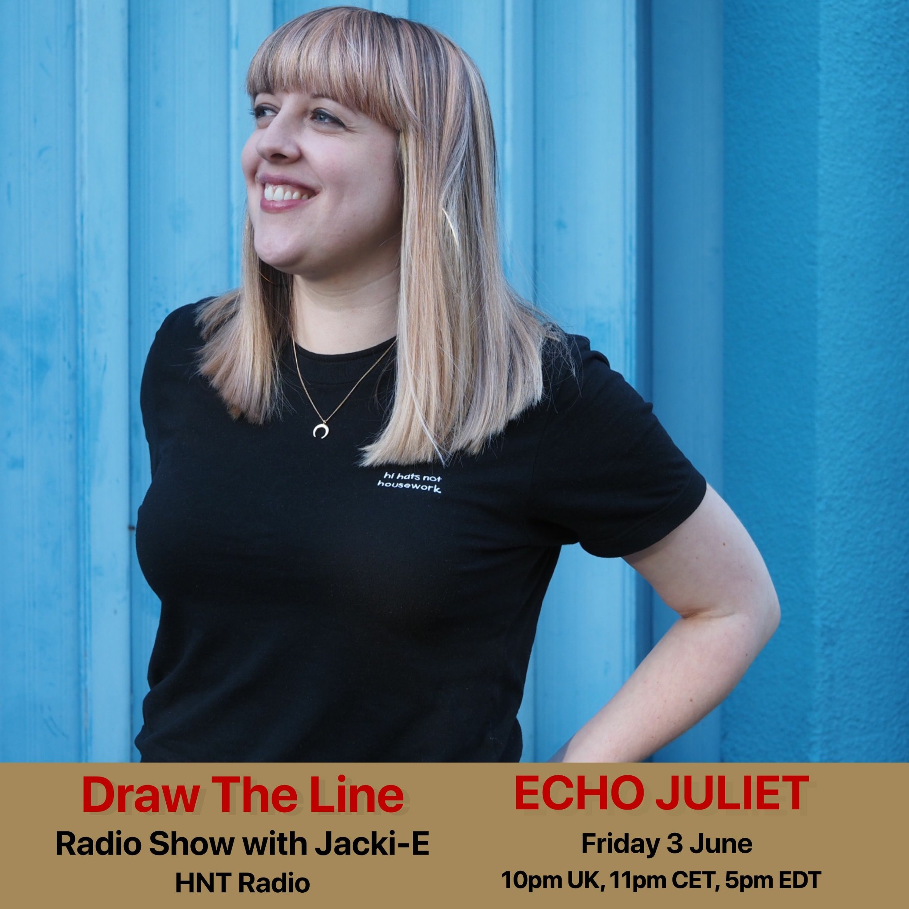 Jacki-E and Draw The Line Radio Show