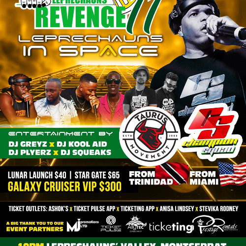 CHAMPION SQUAD LIVE IN MONTSERRAT (MARCH 13, 2025) - LEPRECHAUN'S REVENGE 11