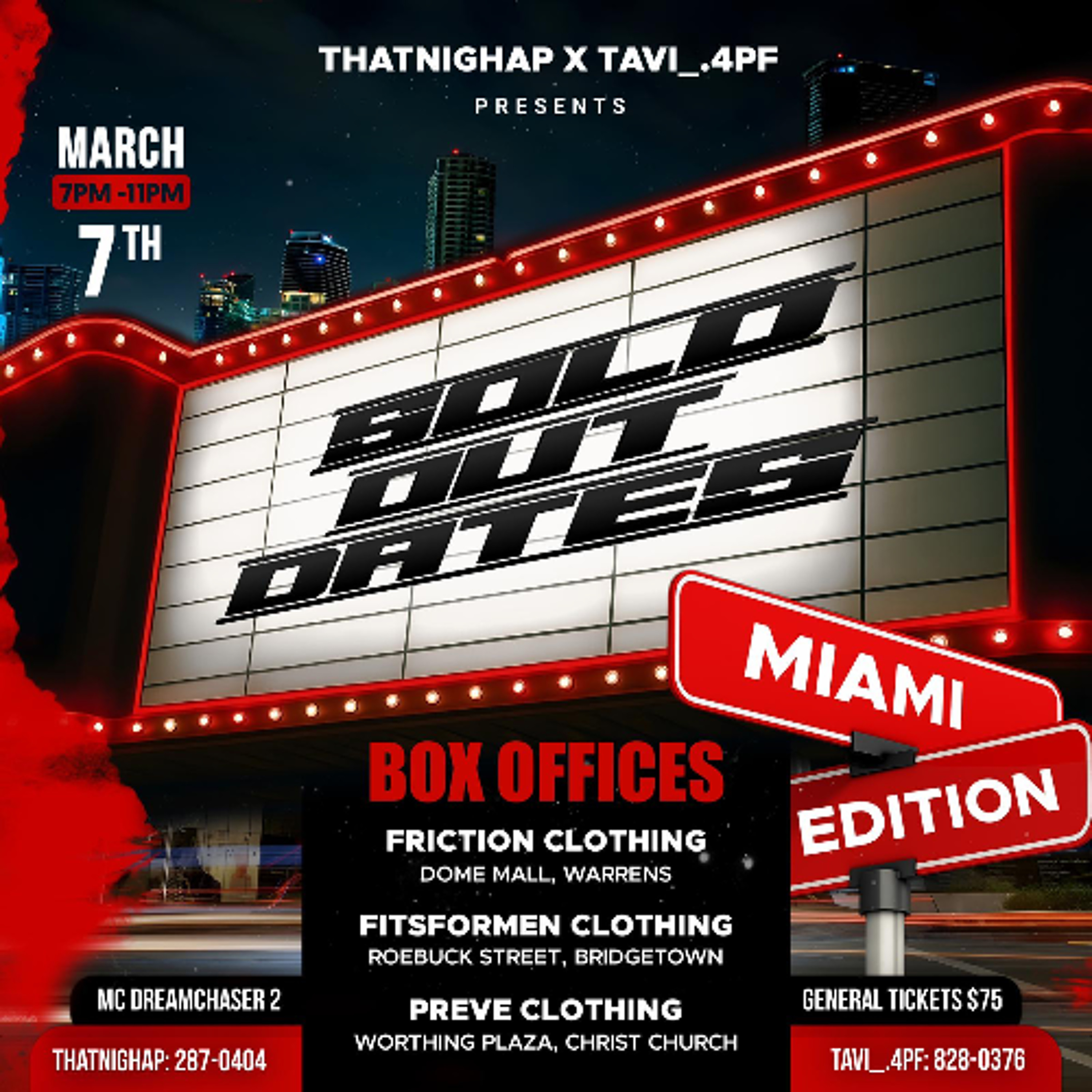 Sold Out Dates The Cruise Mar 7th