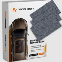 NanoKlean Cloth "Effortlessly Erases Scratches" From Car!