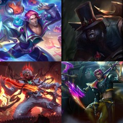 TFT Set 10 "Disco/Pentakill/Heartsteel" (Early game)