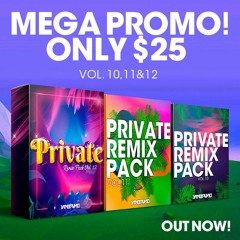 YAN BRUNO PRIVATE REMIX PACK VOL. 10, 11 & 12 OUT NOW!