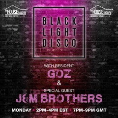 Black Light Disco 29th June 2020 - Goz & J&M Brothers