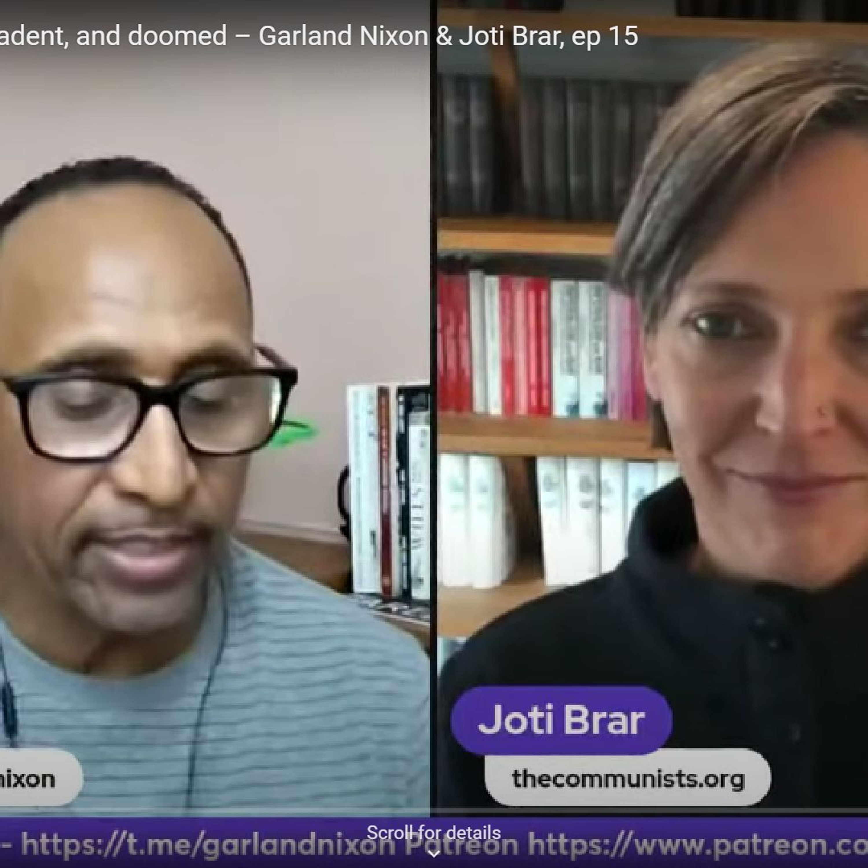 Imperialism parasitic decadent and doomed Garland Nixon and Joti Brar Ep15