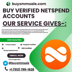 Buy Verified NetSpend Accounts - 100% Quick Delivery Service