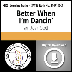 Better When I'm Dancing-SATB-Preview