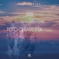 Voetwerk at Panorama invites Toto Chiavetta ( Diynamic ) by Renaissance Club 25.09.2021
