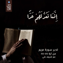 ١٢- إنما نعد لهم عدا - تدبر سورة مريم - شريف علي