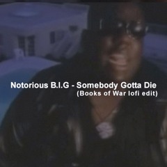 Notorious B.I.G - Somebody gotta die (Books of War Lofi edit)