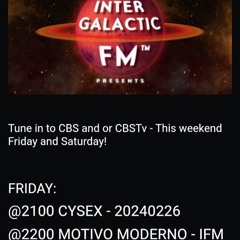 Motivo Moderno - Intergalactic FM Mix