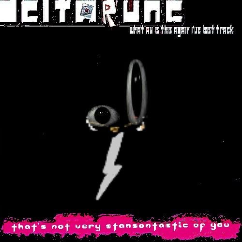 that's not very stansontastic of you -[deltarune what au is this again I've lost track]