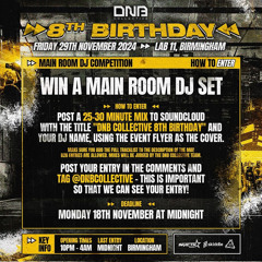 (WINNER) DNB COLLECTIVE 8TH BIRTHDAY - DANNY P B2B HYDES
