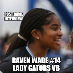 SPECIAL VISIT FROM SUPER STAR RAVEN WADE # 14 DICKINSON VOLLEYBALL AT DICKINSON VB GAME NIGHT VS CLEAR SPRINGS  9 26 25