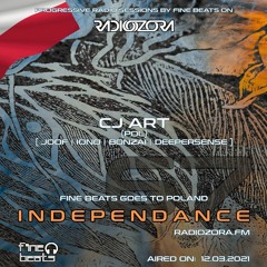 Independance #67 Poland@RadiOzora 2021 March | CJ Art Exclusive Guest Mix