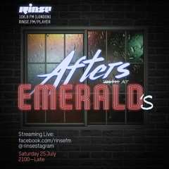 Afters At Emerald's Vol. 7 - 25 July 2020