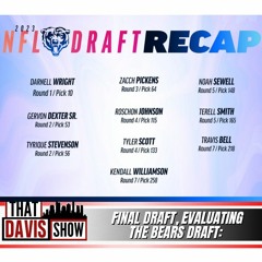 Final Draft, Evaluating The Bears Draft