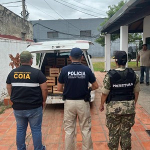 Julio Martínez, jefe operativo de COIA, sobre incautaron vehículo con mercadería ilegal