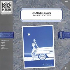 Robot bleu