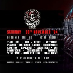 CODE RED HARDTEKK X HARDCORE MIKROPORT KREFELD 30.11.24 PROMOSET