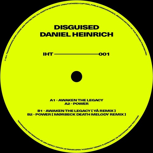 Disguised & Daniel Heinrich - Awaken The Legacy (Original Mix)