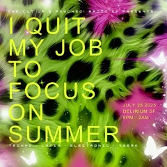 I QUIT MY JOB TO FOCUS ON SUMMER