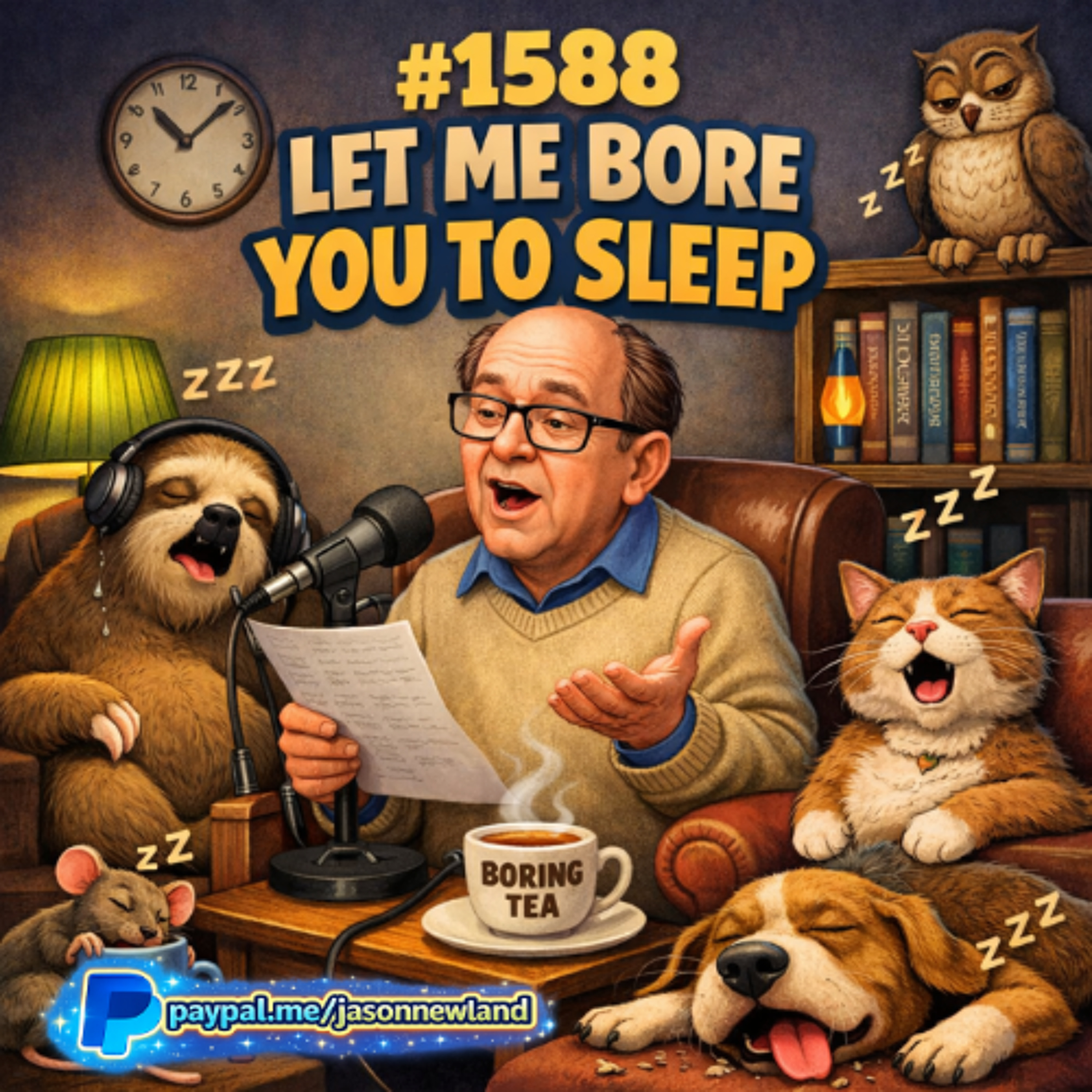(Longer  Music) #1588 Let me bore you to sleep  Jason Newland  6th April 2026