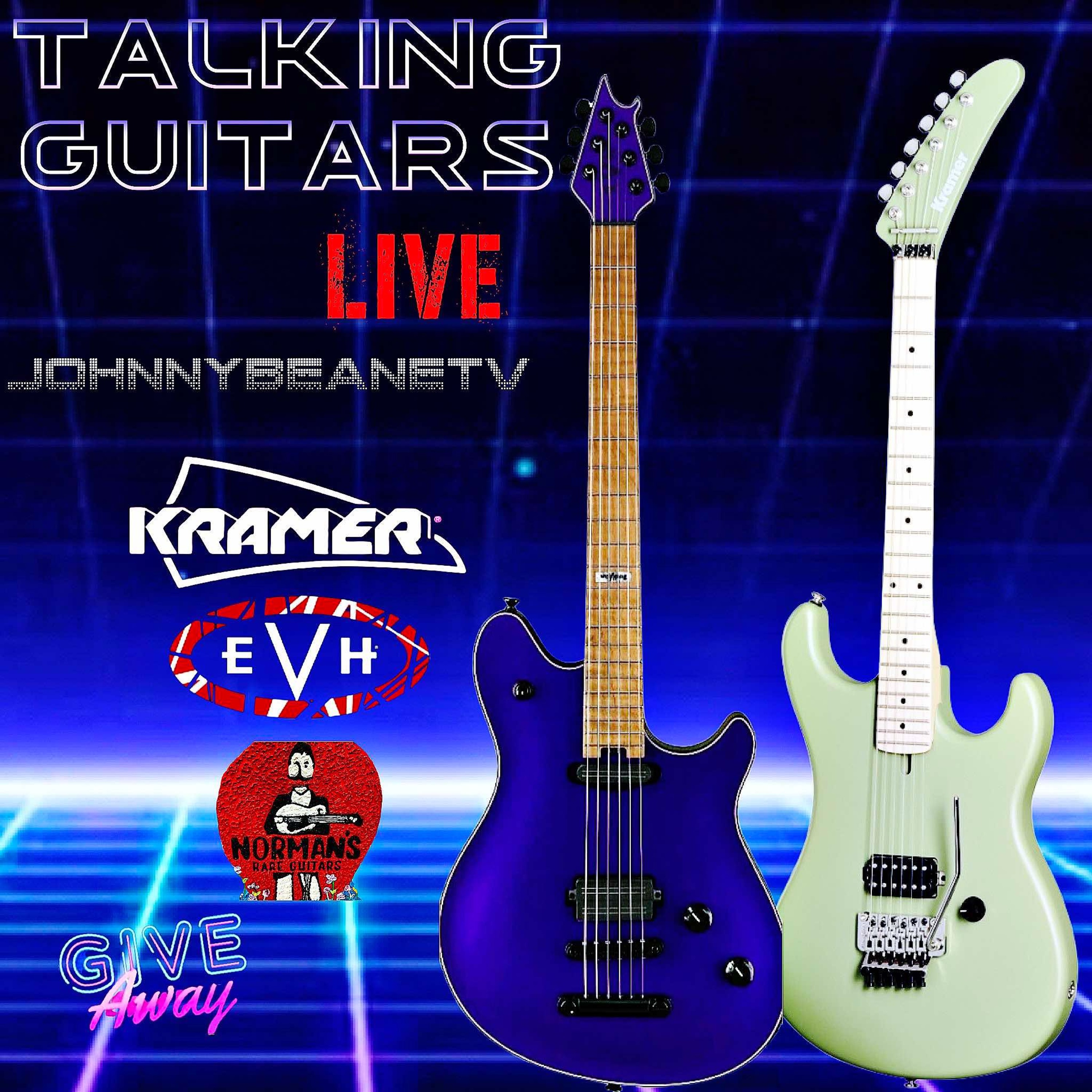 Talking Guitars: Los Angeles road trip! #EVHGEAR #kramerguitars Eddie Van Halen Steve Ripley 8/23/24 episode artwork