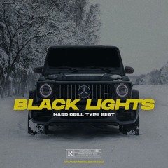 BLACK LIGHTS (Hard Drill Beat x Luciano Type Beat)