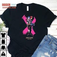 Arcane League Legends Jinx And Vi Shirt