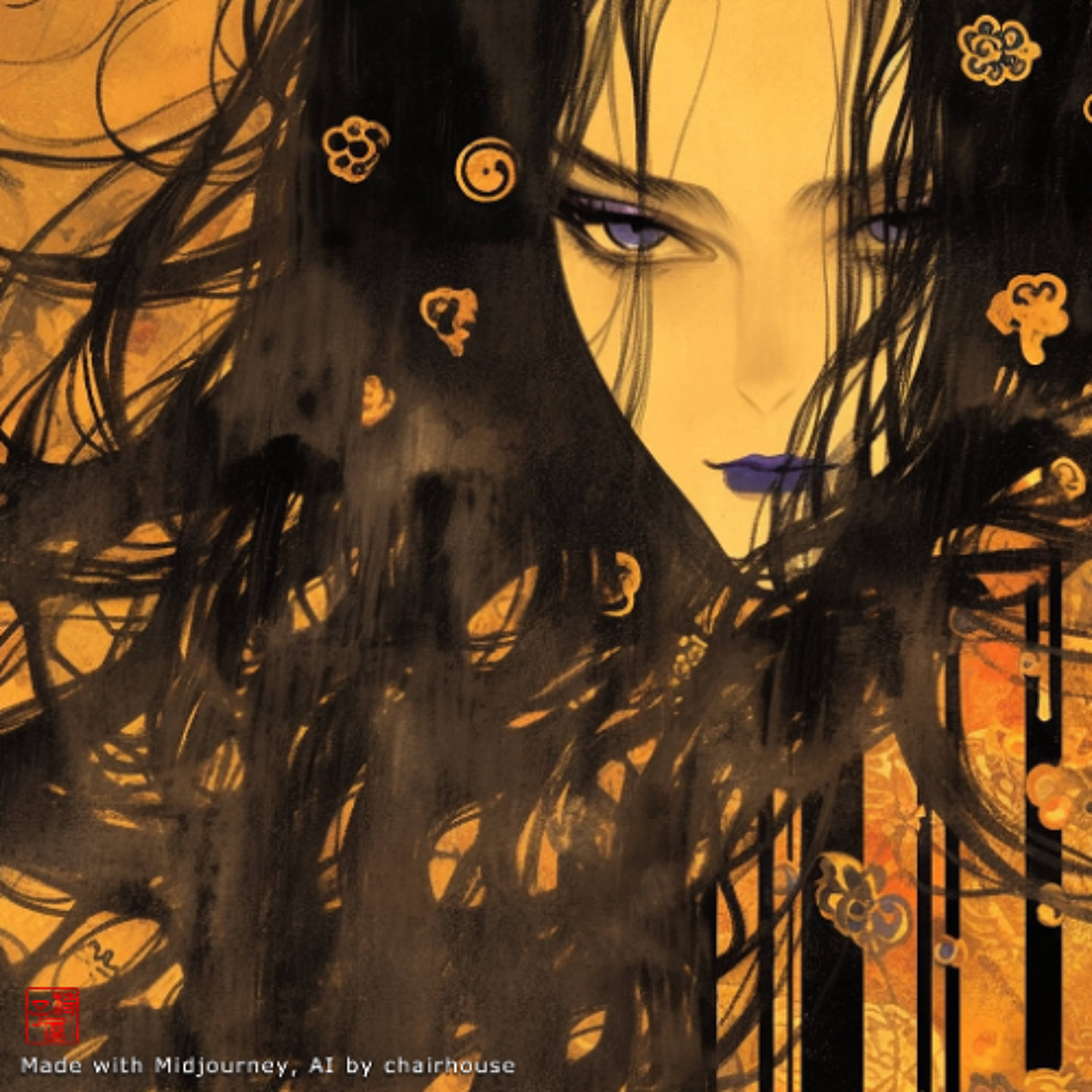 smokes in the sun-thaw whether the eave-drops fall - #4020 (516 left) by chair house 241216