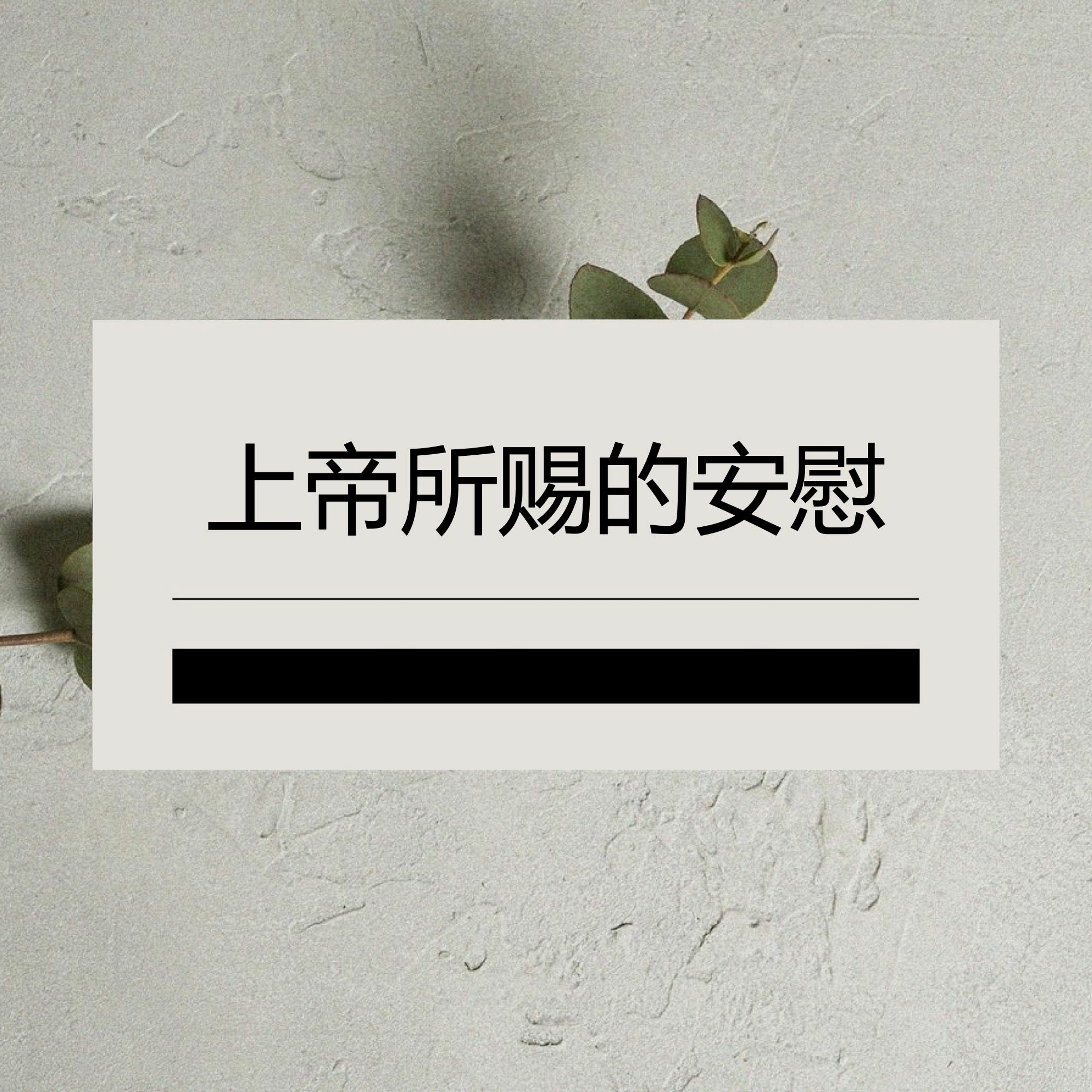 12/6/2022 【赢得基督】上帝所赐的安慰（林后1:3-7） ——王唯权 牧师 episode artwork
