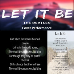 Let It Be By Dj Aliababoa (Prod. Acoustic Pop Soul Jazz Softrock Love Song, The Beatles Cover)