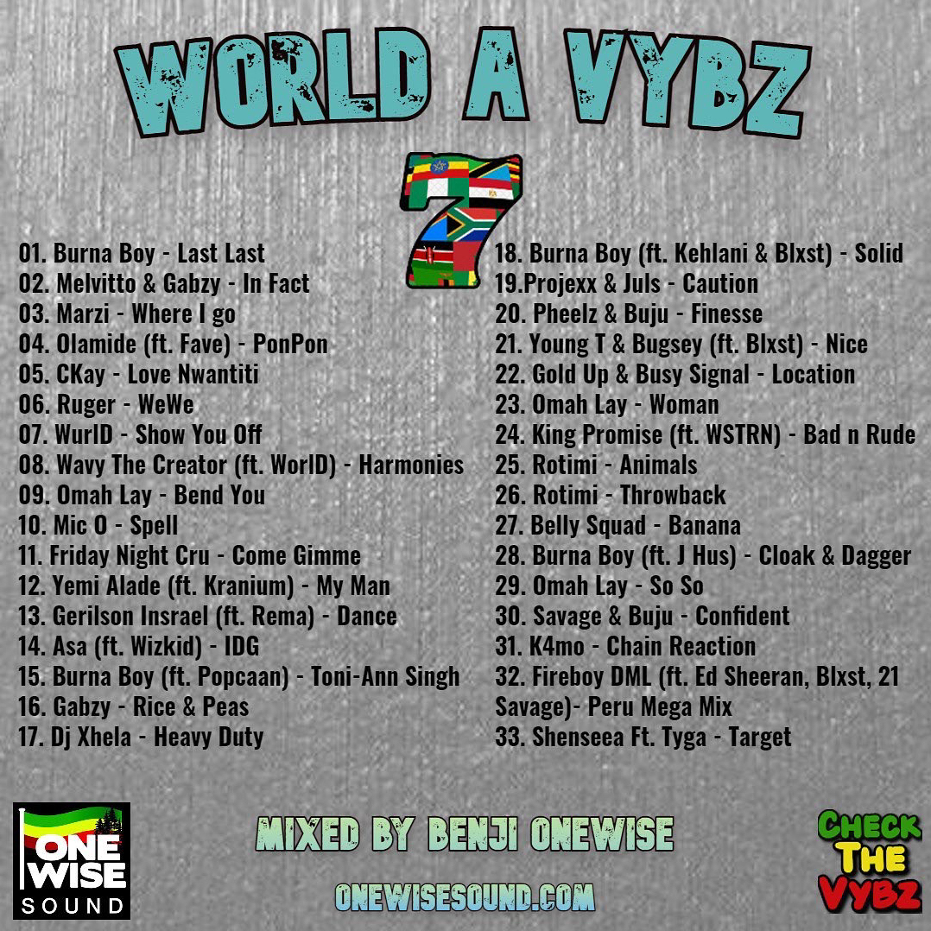 Benji OneWise - World A Vybz 7
