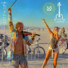 SETH SCHWARZ & LYDGEN as Artemides (live) - Playground Arrival Stage - Burning Man 2023