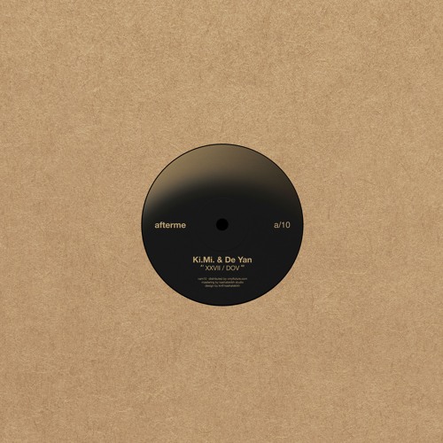 Ki.Mi & De Yan / VAM10 Ki.Mi & De Yan / VAM10