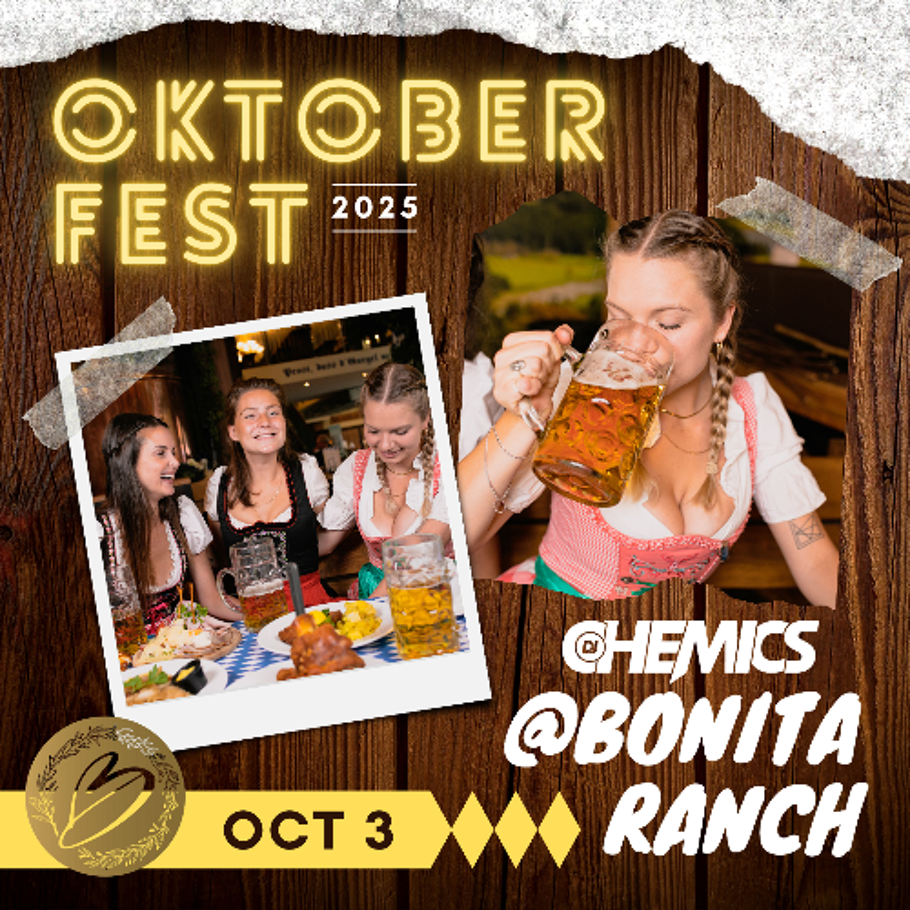 Oktoberfest 2025 Live Audio @ Bonita Ranch I 10.03.04 I @djchemics