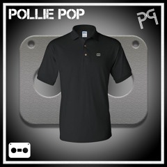 Blacc Polo Over Gray Tape